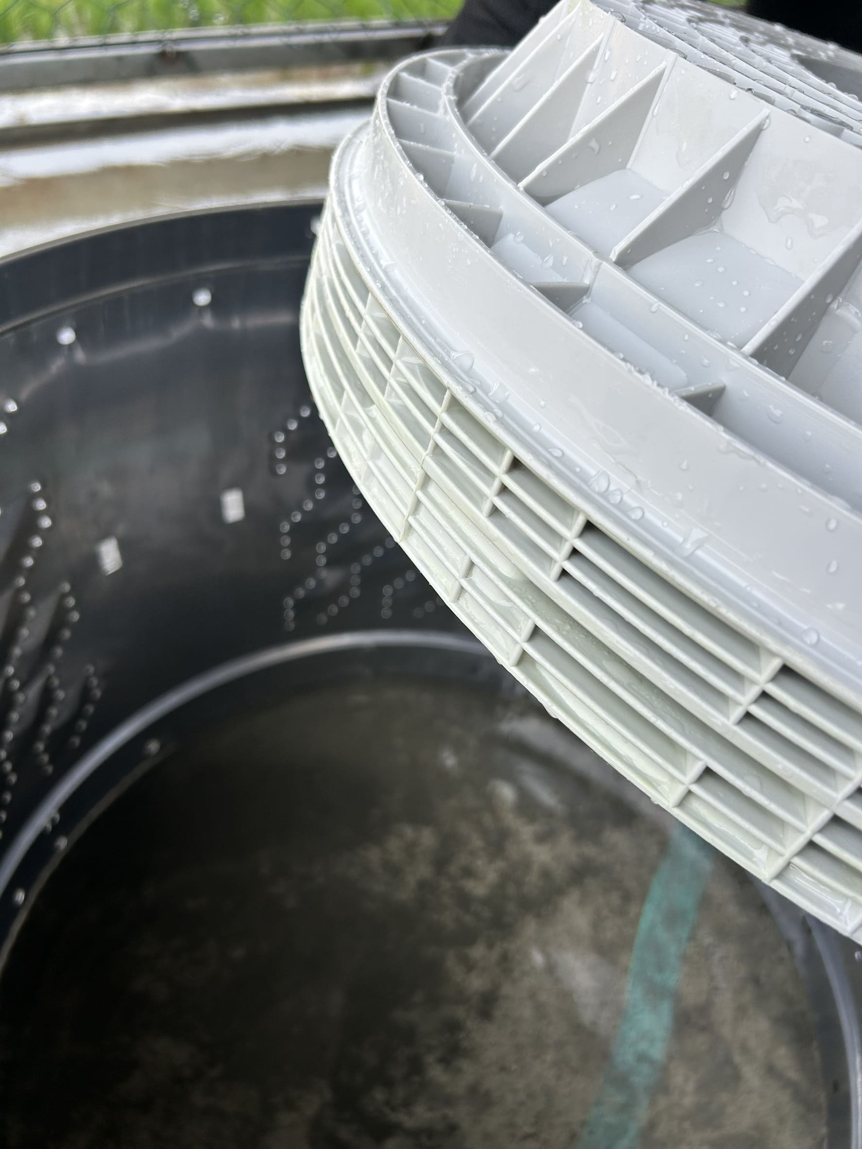 洗衣機底盤清洗後