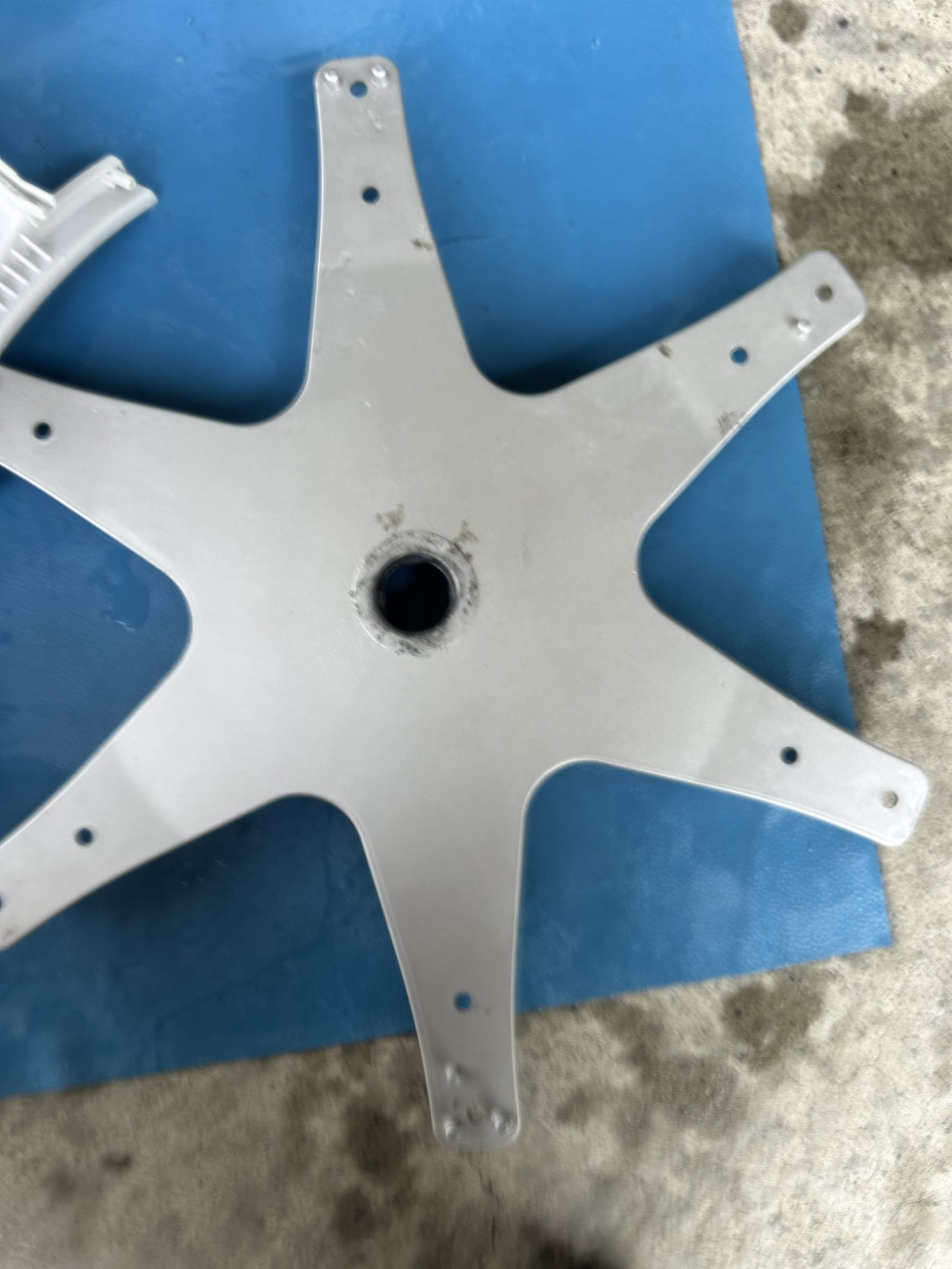 洗衣機底座清洗後